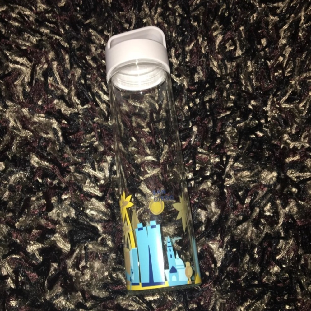Starbucks You Are Here San Diego Glass Tumbler